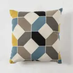 Homeko and Stripes Abstract Pillow Cover