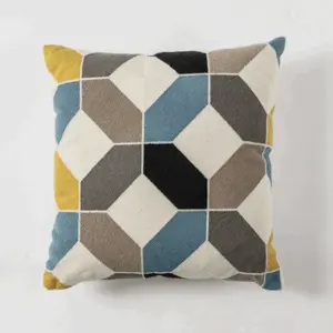 Homeko and Stripes Abstract Pillow Cover