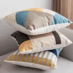 Homeko and Stripes Abstract Pillow Cover