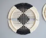 Homeko in Black Macrame Discs