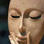 Homeko in Thought Statues