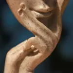 Homeko in Thought Statues
