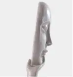 Homeko in Thought Statues