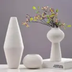 Homeko in White Vase