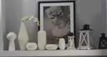 Homeko in White Vase