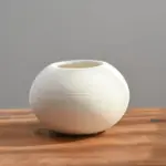Homeko in White Vase