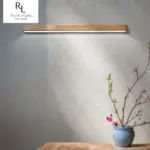 Homeko linear Wall Lamp Nordic Striped Solid Wood Lamp