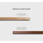 Homeko linear Wall Lamp Nordic Striped Solid Wood Lamp