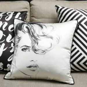 Homeko of a Woman Pillow Cover