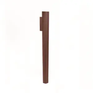 FrischFloret Vase - Wall vase made of solid black beech wood