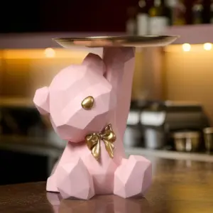 Geometric Bear - Multifunctional Decoration and Key Holder Geometric Bear