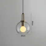 HomoraGlassGleamPendelleuchte24 HomoraGlassGleamPendelleuchte24