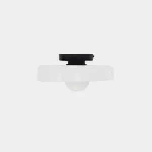 OrangeBeam Nordic ceiling light - semi-flush ceiling lights made of glass