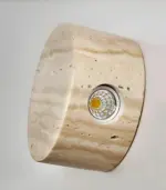 HomoraGloboseBeigeWandleuchte