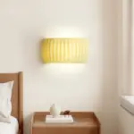 HomoraGrunGerippteWandleuchte19