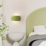 HomoraGrunGerippteWandleuchte22