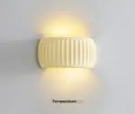 HomoraGrunGerippteWandleuchte6