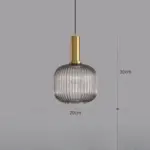 HomoraHuedRibbedPendelleuchte HomoraHuedRibbedPendelleuchte