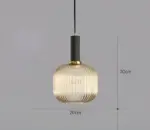 HomoraHuedRibbedPendelleuchte14 HomoraHuedRibbedPendelleuchte14
