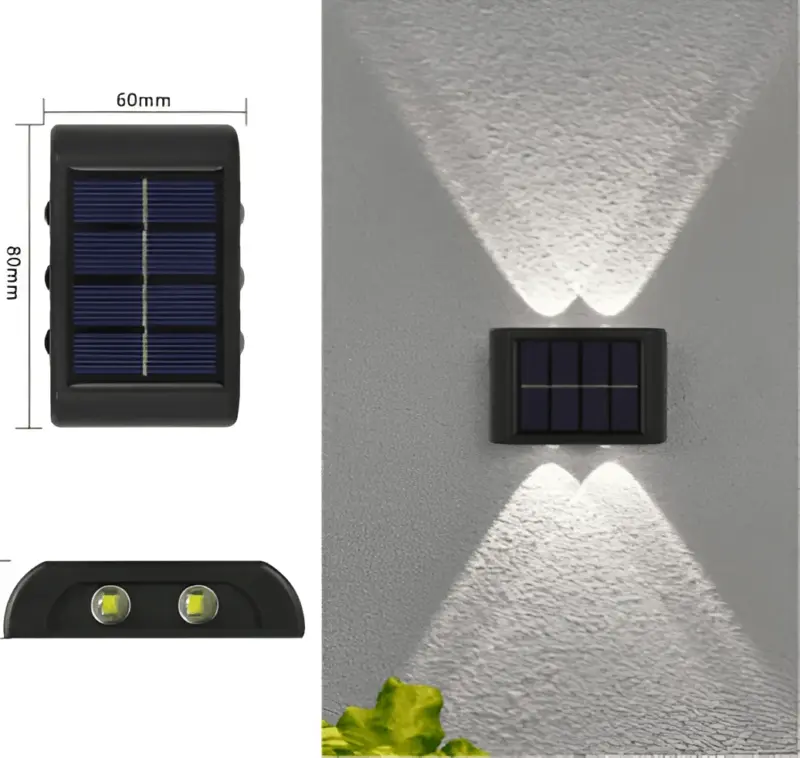 HomoraLumiSunSolarWallLight12