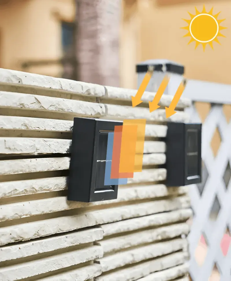 HomoraLumiSunSolarWallLight13