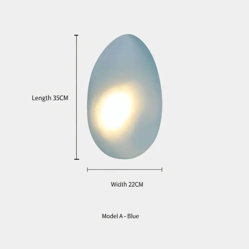 HomoraPebbleHueWallLight12