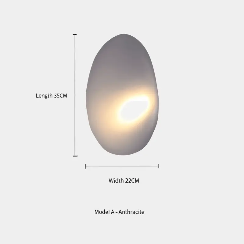 HomoraPebbleHueWallLight16