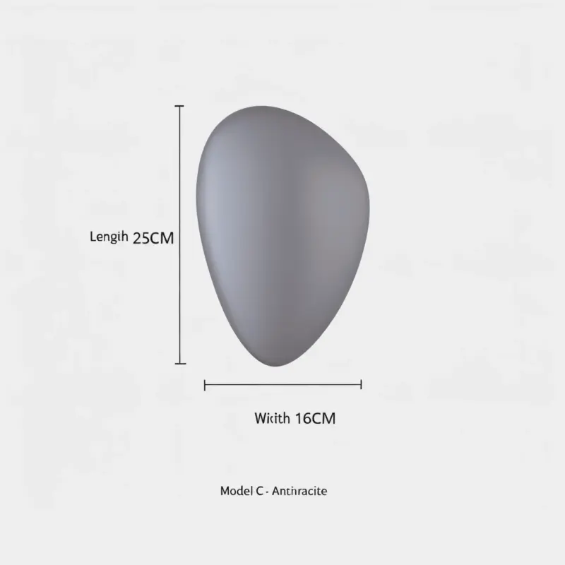 HomoraPebbleHueWallLight25