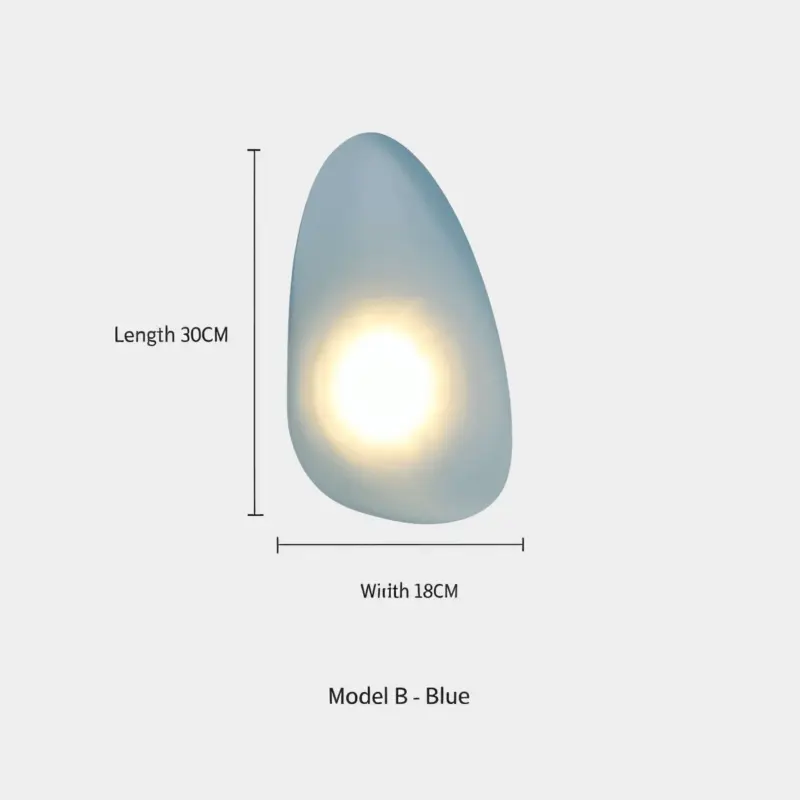 HomoraPebbleHueWallLight26