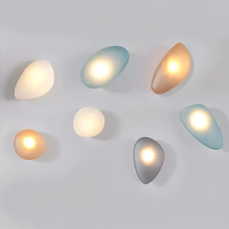HomoraPebbleHueWallLight30