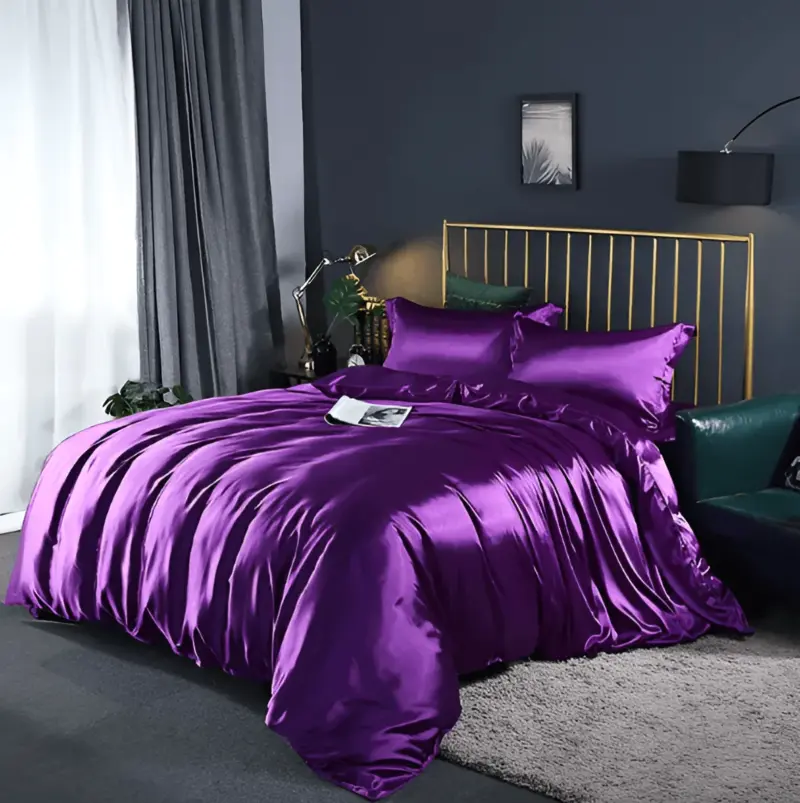 HomoraPurpleSilkBettdecke4