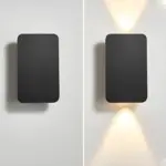 HomoraRechteckigeLED Wandleuchte10