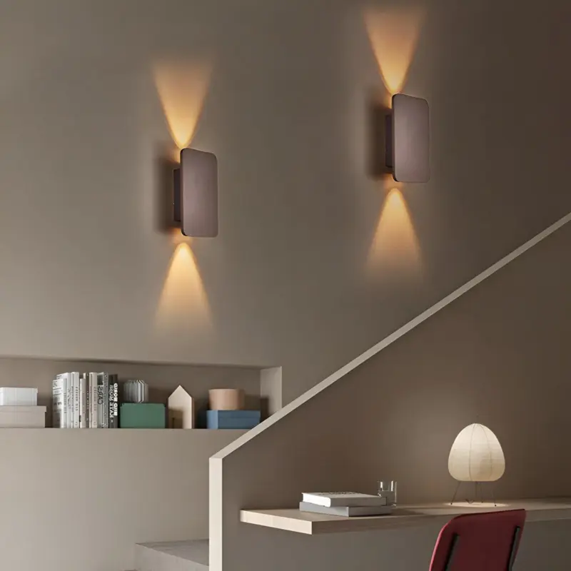 HomoraRechteckigeLED Wandleuchte6