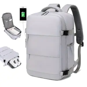 Savvy Multi-Compartment Travel Bag - Backpack with Shoe Compartment - Travel Backpack