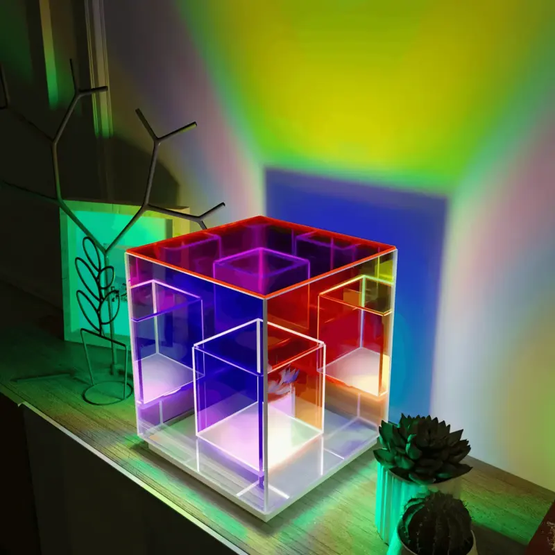 HomoraSpectra CubeTischlampe5