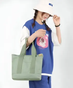Trendy Crossbody Bag - Mini Canvas Bag - Women's Canvas Shoulder Bag