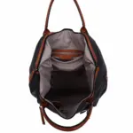 HomoraZweifarbigeLeder-Reisetasche15 HomoraZweifarbigeLeder Reisetasche15