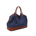 HomoraZweifarbigeLeder-Reisetasche4 HomoraZweifarbigeLeder Reisetasche4