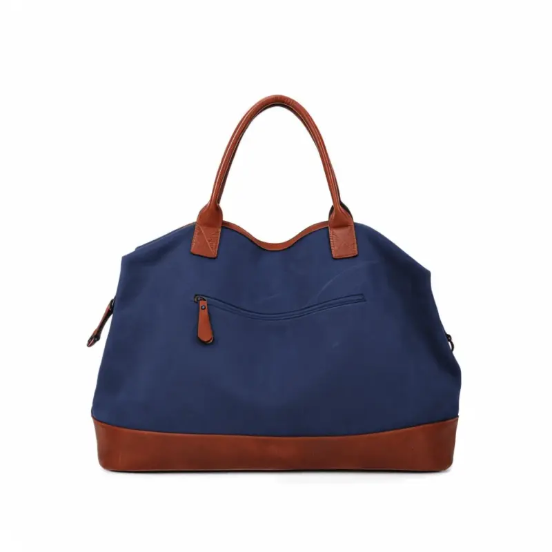 HomoraZweifarbigeLeder Reisetasche8