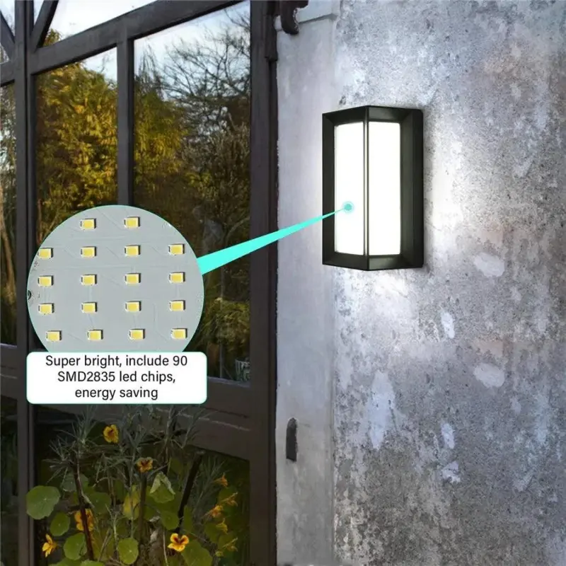 HorizonHalo Modern outdoor wall light