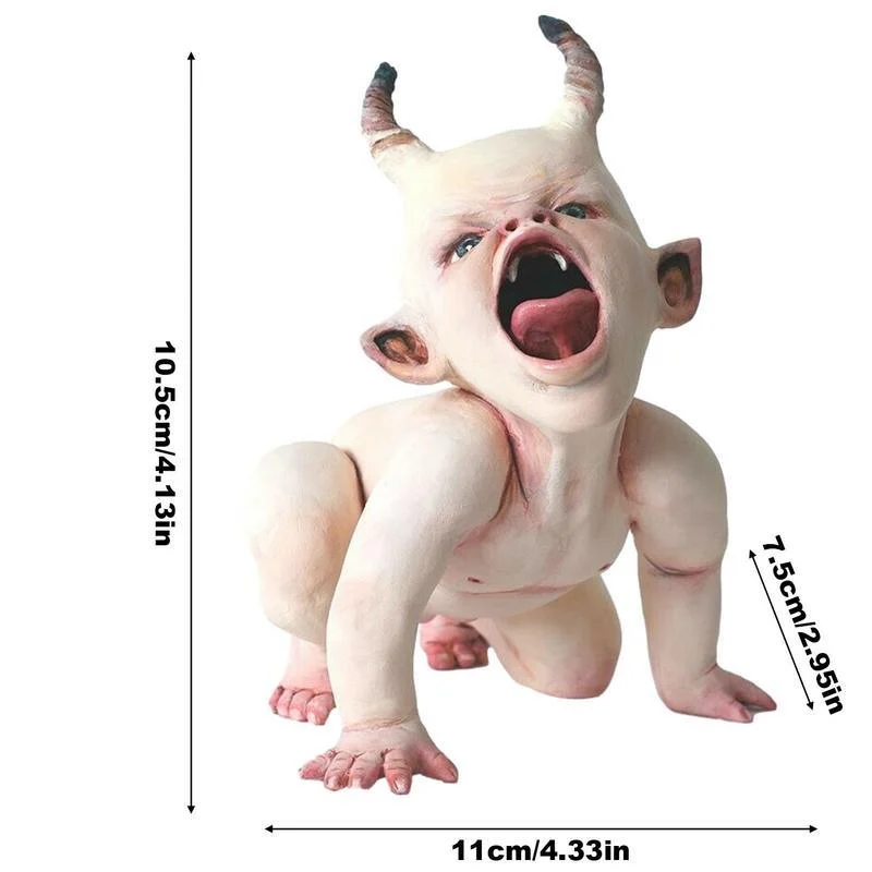 Horror Baby Handmade Statue -