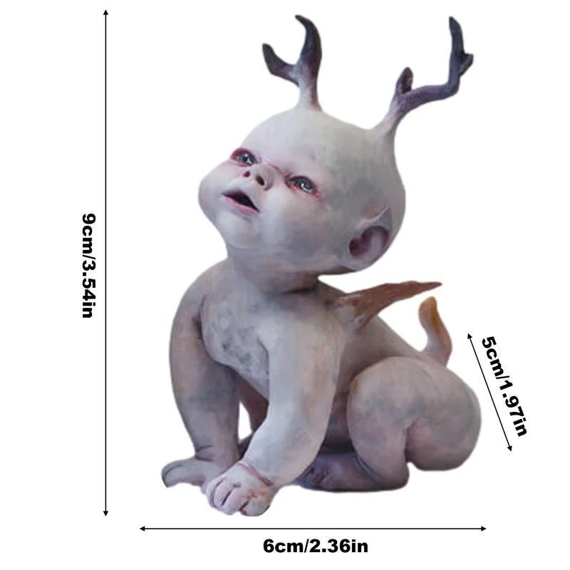 Horror Baby Handmade Statue -