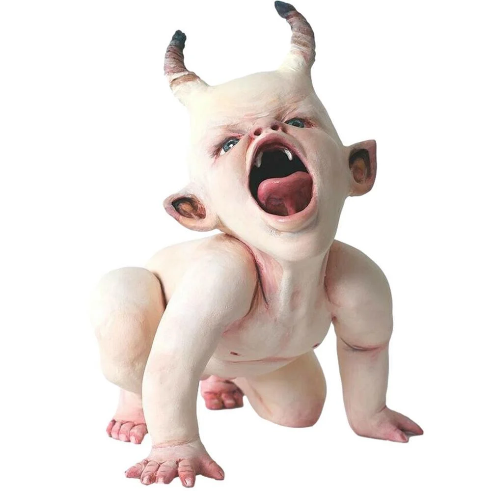 Horror Baby Handmade Statue -