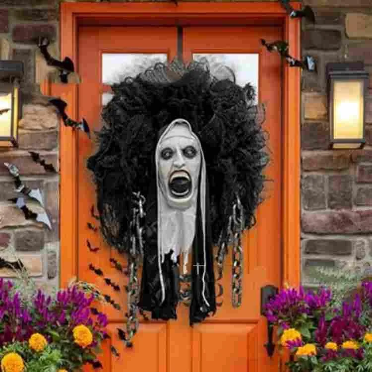 Horror Movie Garland Halloween Unique Decorative Mask Doorplate -  - #tag1#