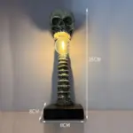 Horror_Skull_with_Spine_Lamp_-_-4297934 Horror Skull with Spine Lamp