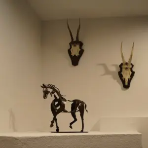 Sculpture - Adonisma - Horse Design - Metal Ornament