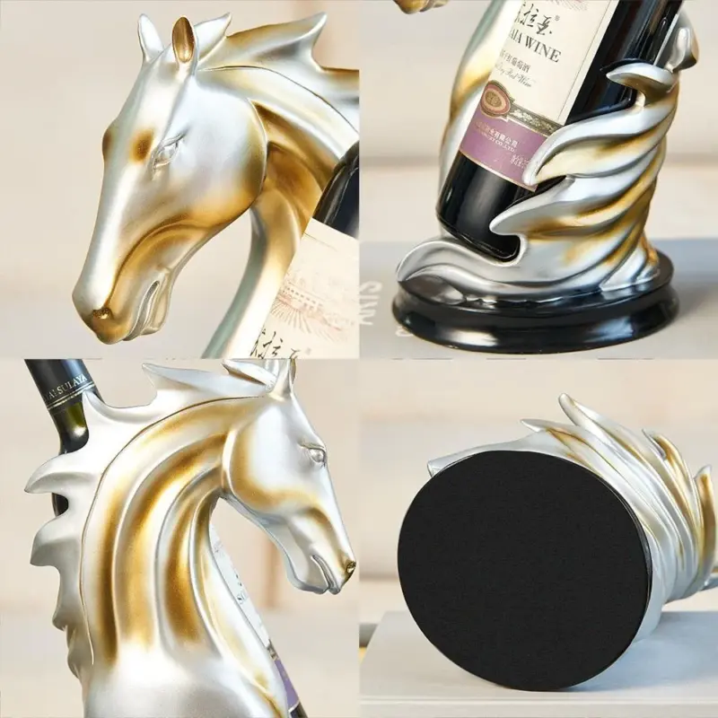 HorseShapedWineHolder Homeko6