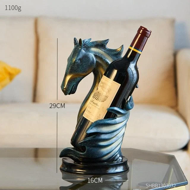 Horse Shaped Wine Holder - Homeko