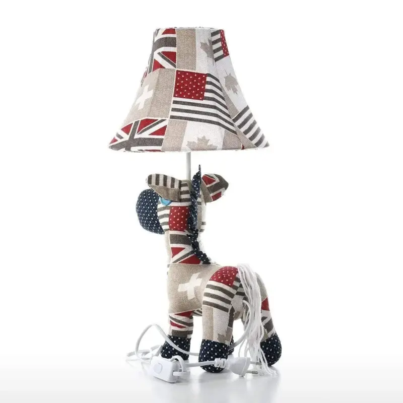 Horse Gallop Table Lamp Playful and Stylish Lighting Accessory for Kids Rooms