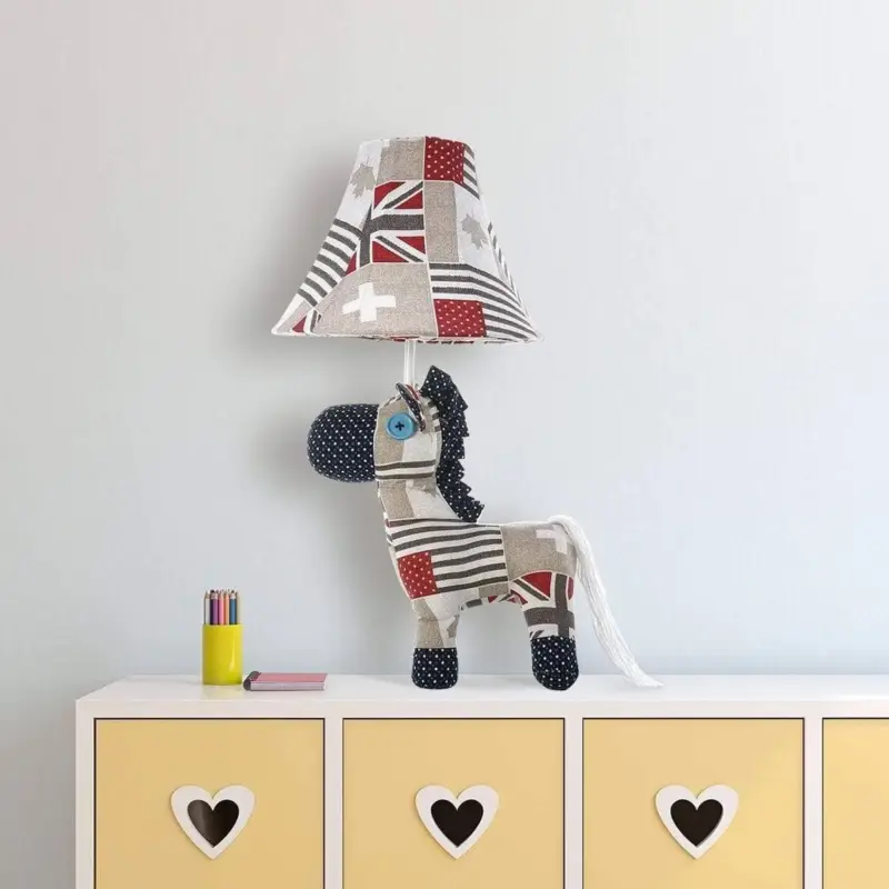 Horse Gallop Table Lamp Playful and Stylish Lighting Accessory for Kids Rooms